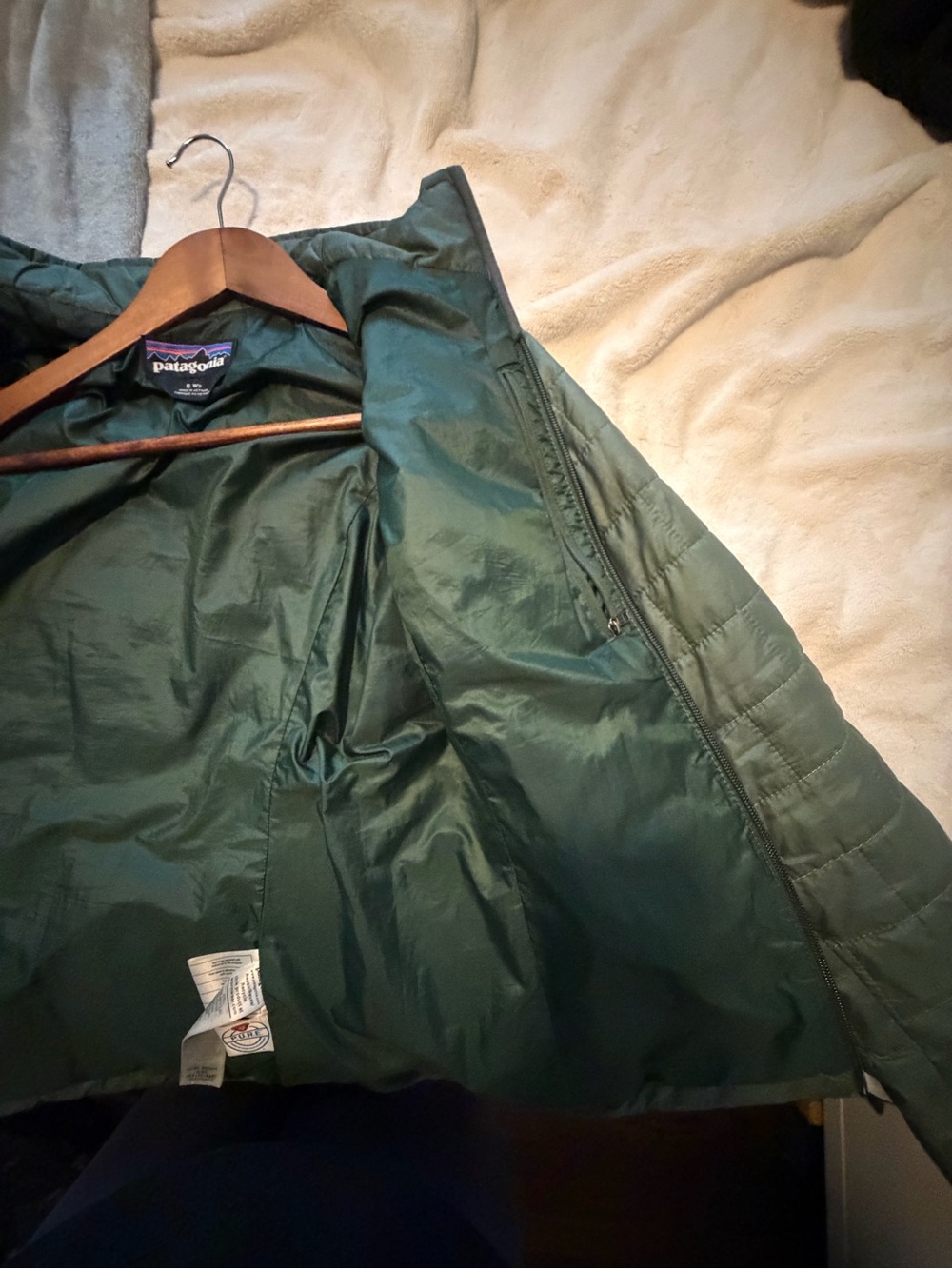 Patagonia Women’s Nano Puff Jacket - Old Growth Green - Picture 6 of 8